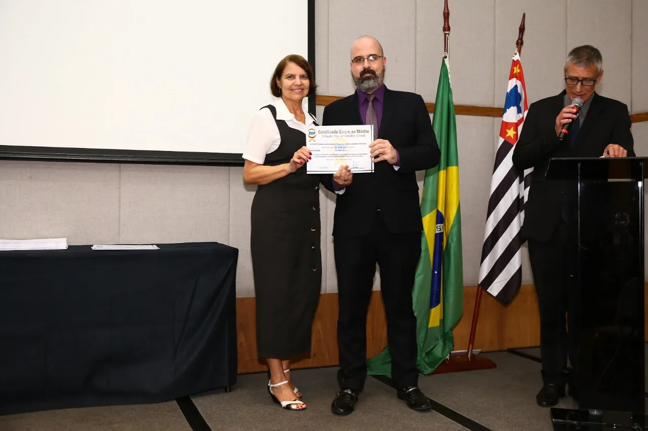 Cerimônia de premiação Top of Quality Brazil em São Paulo